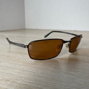 Serengeti Martindale 8310 GT Sunglasses Red Tint Lenses POLARIZED Silver